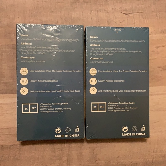 2 Case Set & 6 Pack Screen Protector Compatible with Apple Watch Series 7 41mm - Picture 3 of 11